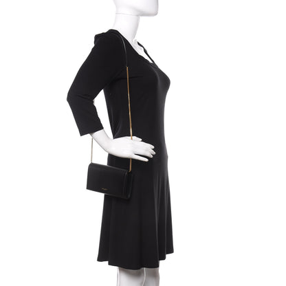 Saint Laurent Smooth Calfskin Mini Paris Bag Black 2 of 9