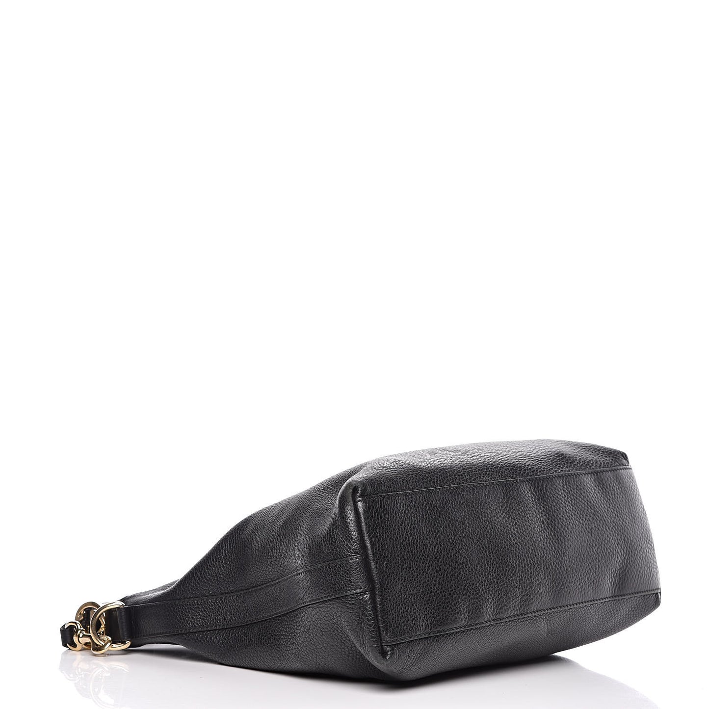 Pebbled Calfskin Small Miss GG Hobo Black