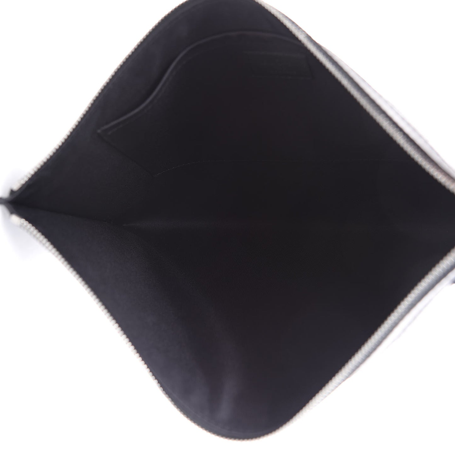 Damier Infini Discovery Pochette GM Onyx Silver