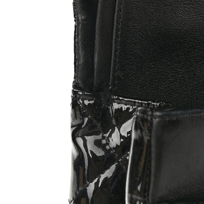 Chanel Patent Quilted Maxi Double Flap Black 11 of 12