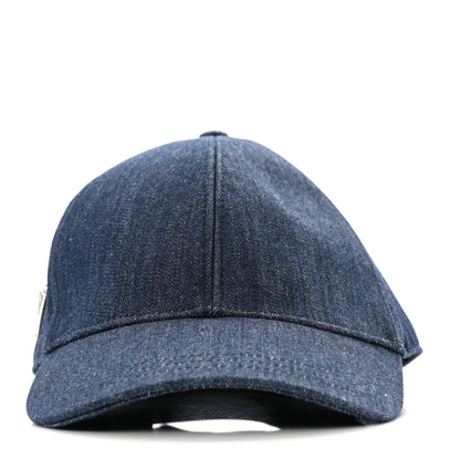 Prada Denim Womens Baseball Cap L Navy 3 of 9