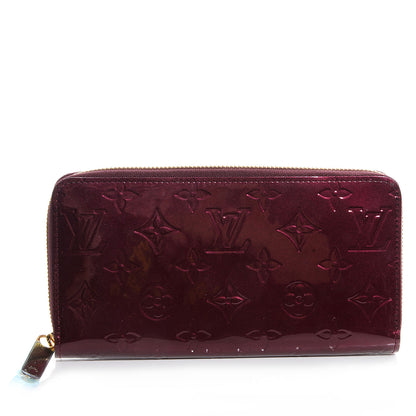 Louis Vuitton Vernis Zippy Wallet Rouge Fauviste 1 of 8