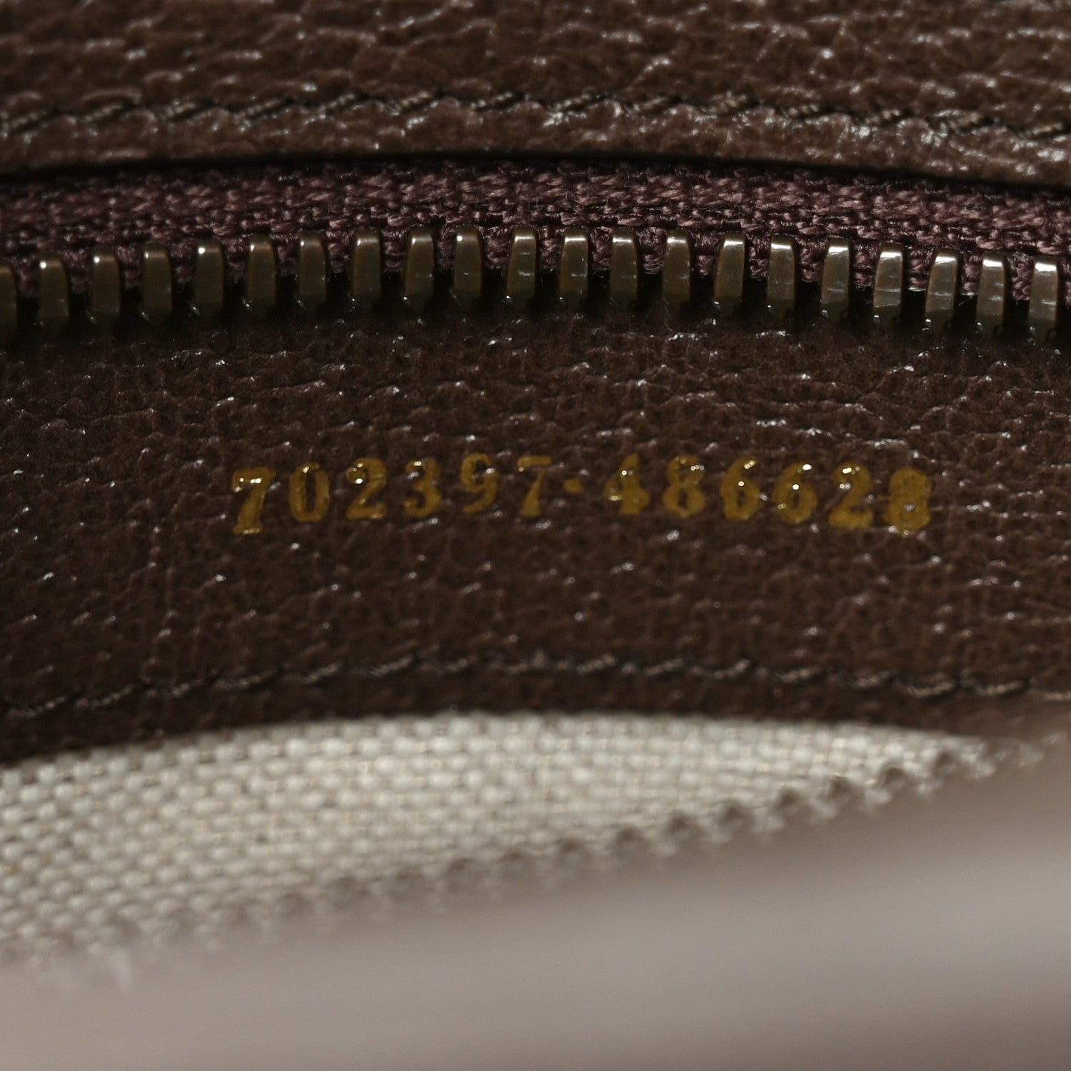 Gucci X ADIDAS Crystal Vintage Monogram Textured Dollar Calfskin Web Trefoil Logo Mini Bowling Bag Mid Natural Nut Off White New Acero 7 of 10
