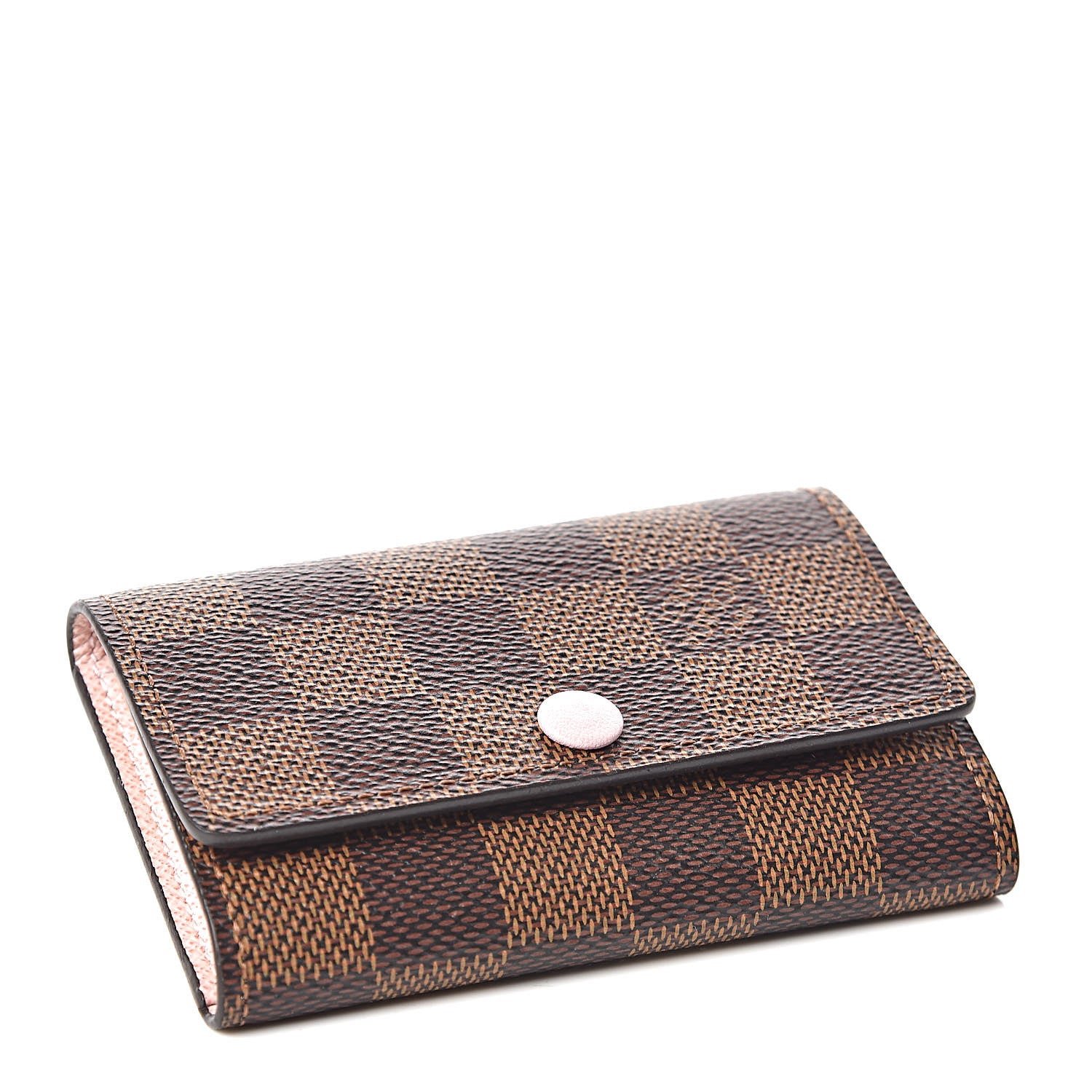 Louis Vuitton Damier Ebene Multicles 6 Key Holder Rose Ballerine 4 of 8
