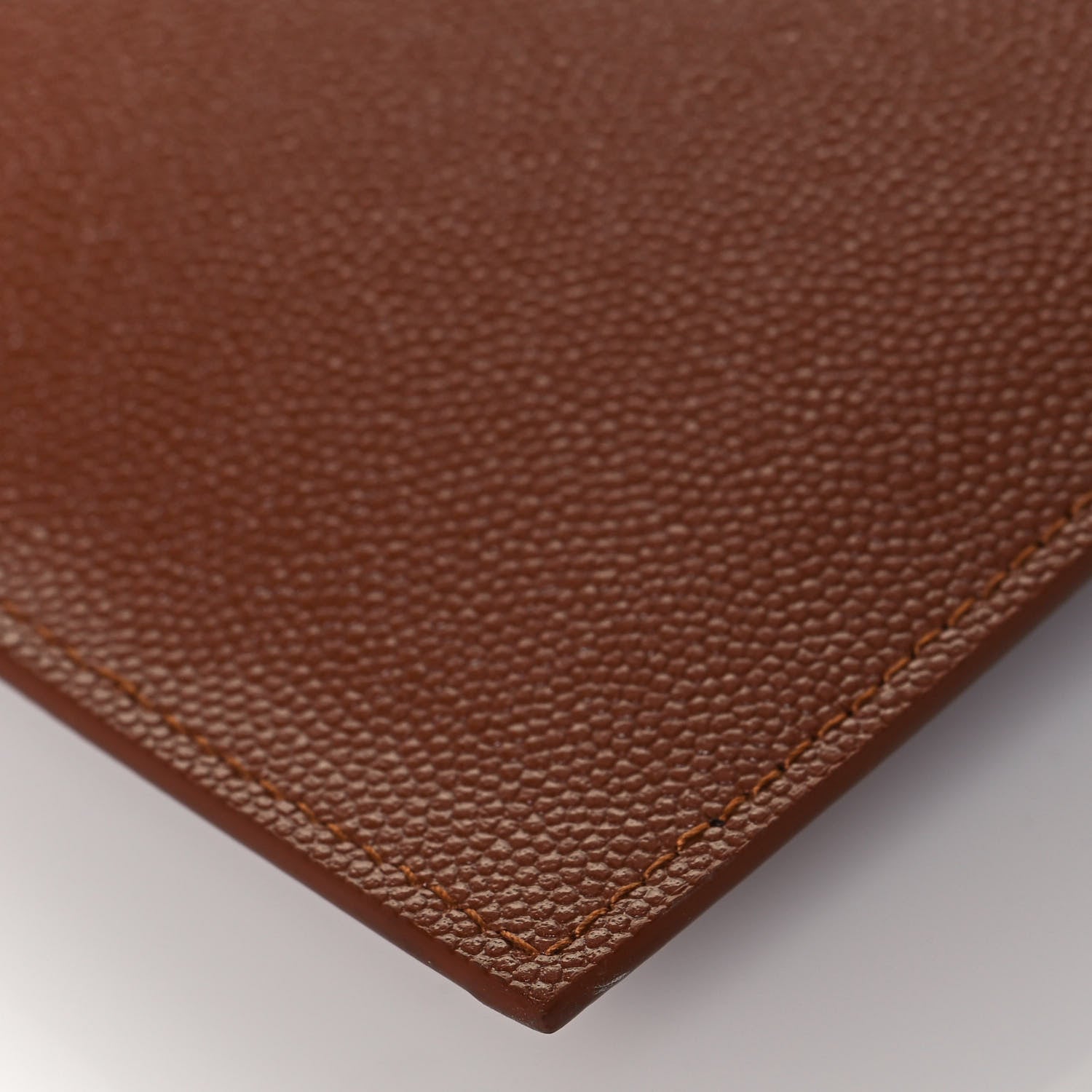 Saint Laurent Grain De Poudre Uptown Pouch Brick 12 of 12