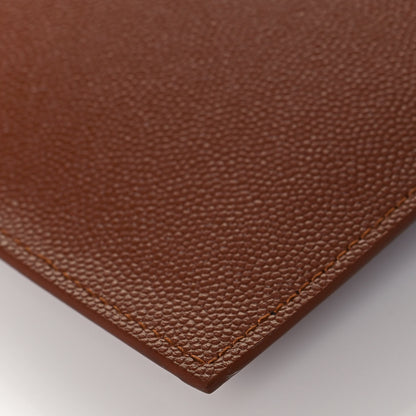 Saint Laurent Grain De Poudre Uptown Pouch Brick 12 of 12