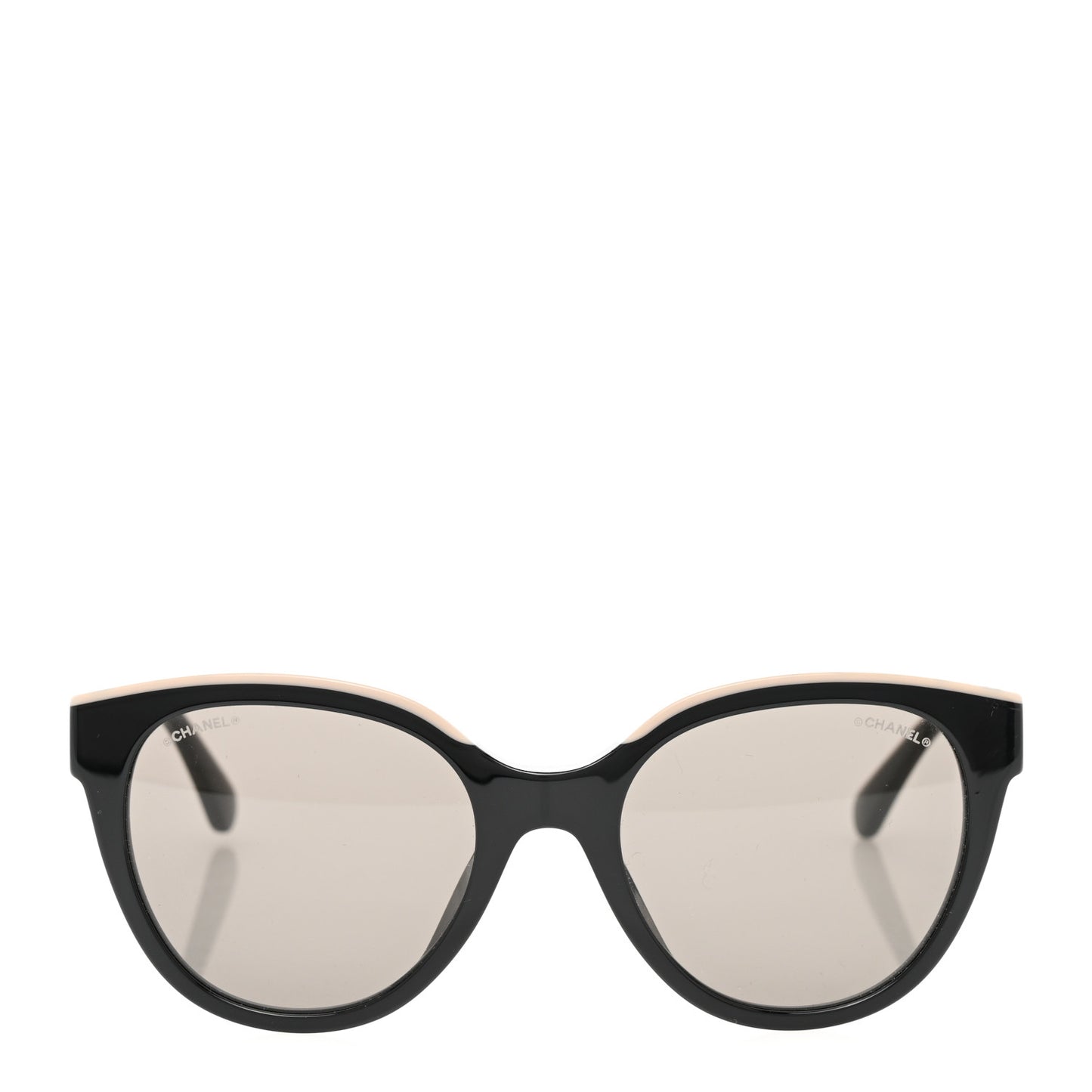 Acetate CC Butterfly Sunglasses 5414 Black Beige