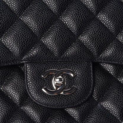 Chanel Caviar Quilted Maxi Single Flap Black 7 of 11