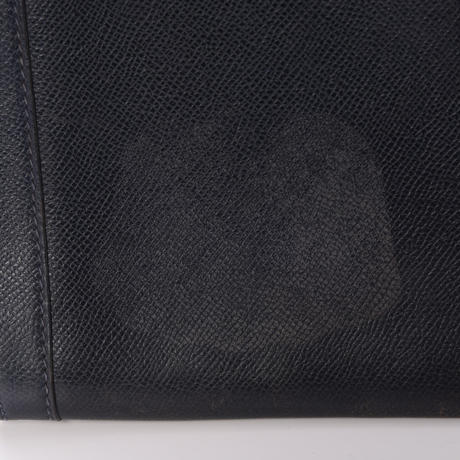 Hermes Courchevel Jige GM Clutch Indigo 5 of 9