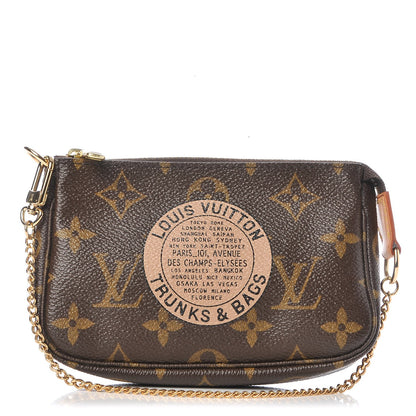 Louis Vuitton Monogram Complice Trunks and Bags Mini Pochette Accessories Beige 1 of 7