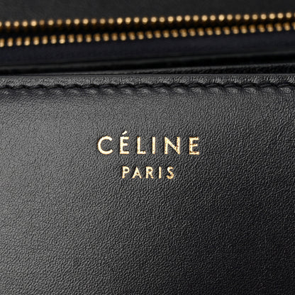 Celine Box Calfskin Medium Classic Box Flap Bag Navy 6 of 12
