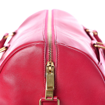 Saint Laurent Calfskin Classic Duffle 6 Fuchsia 16 of 31