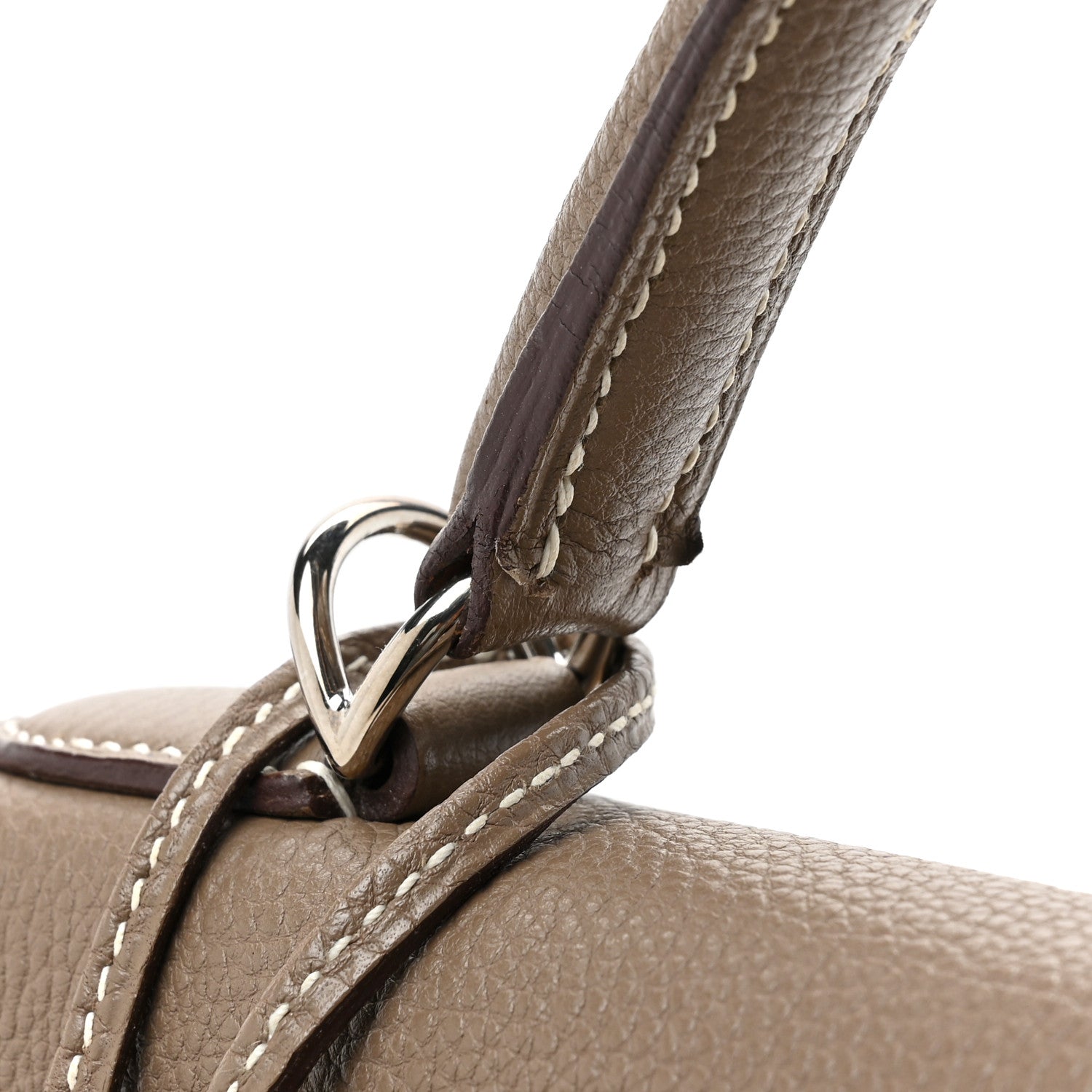 Hermes Togo Kelly Retourne 40 Etoupe 10 of 15