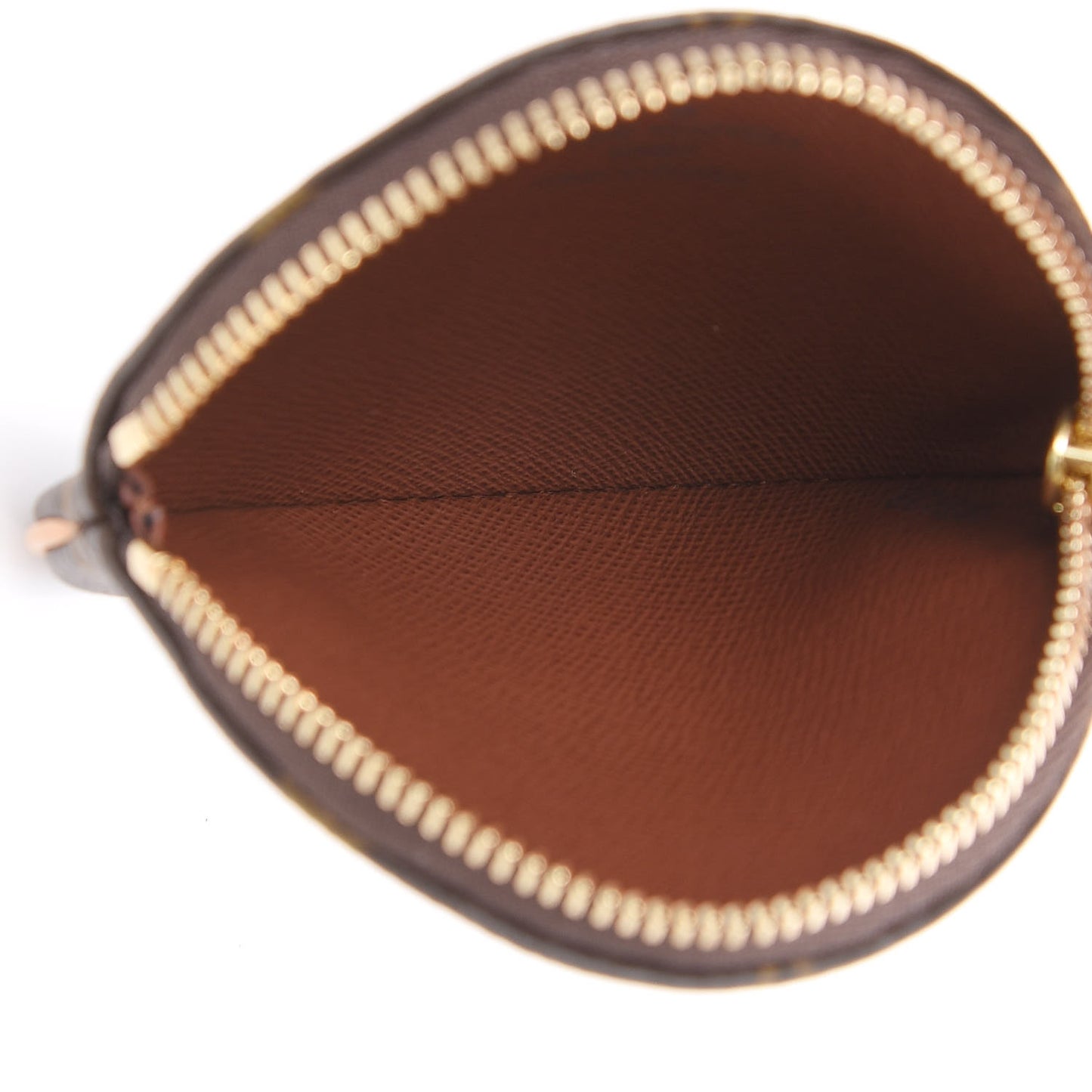 Monogram Round Coin Purse