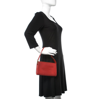 Louis Vuitton Epi Pochette Accessories 24 Rouge 2 of 10
