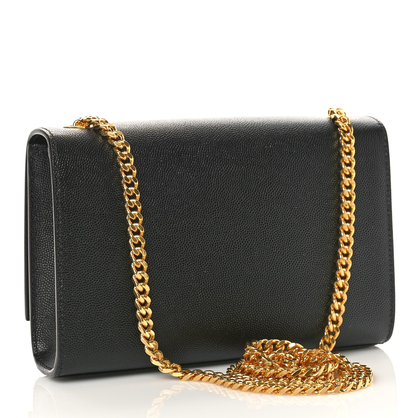 Grain De Poudre Small Monogram Kate Satchel Black