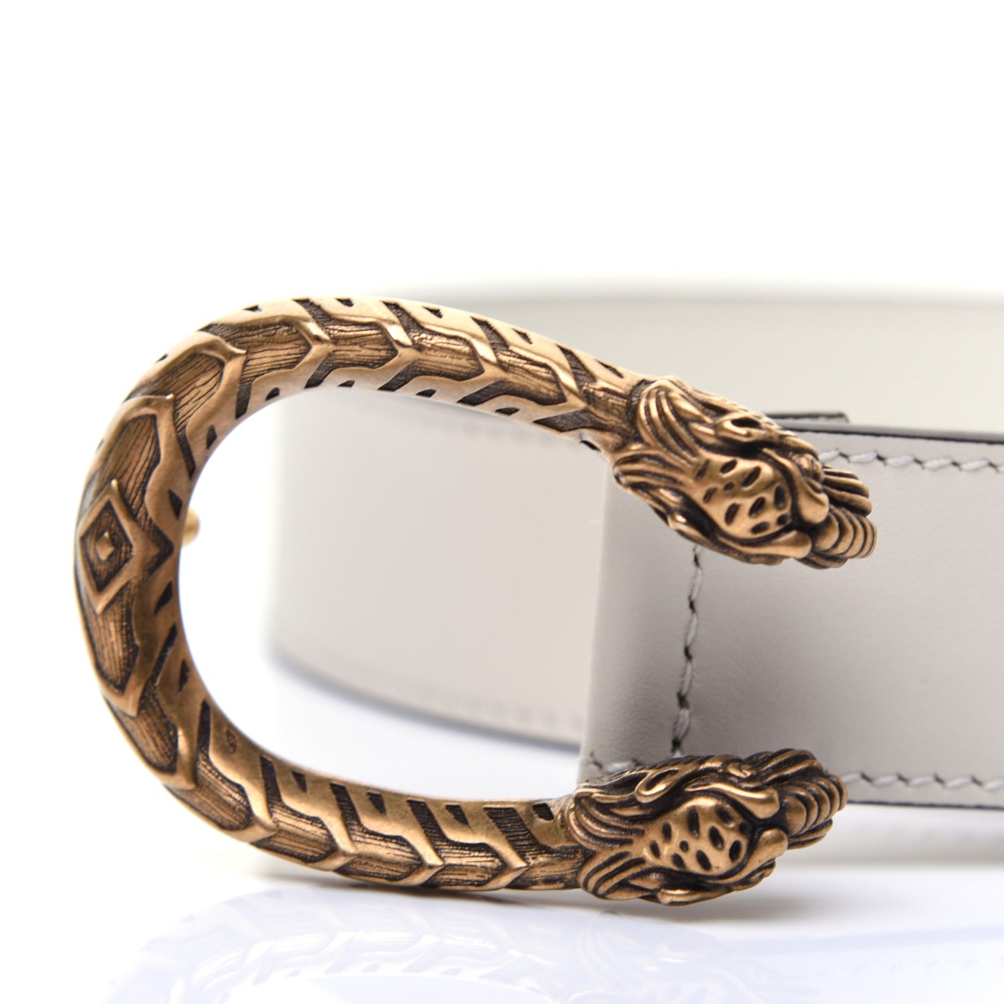 Calfskin Dionysus 30mm Belt 95 38 Mystic White