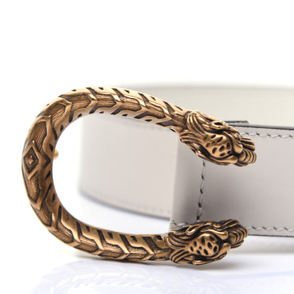Gucci Calfskin Dionysus 30mm Belt 95 38 Mystic White 5 of 6