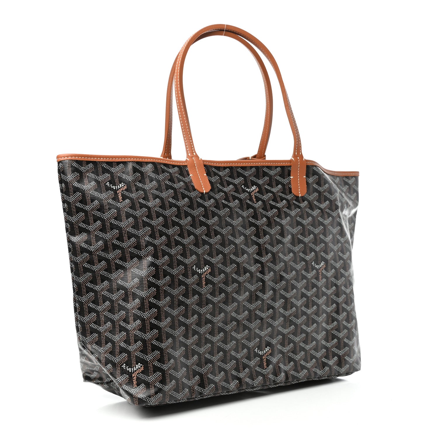 Goyard Goyardine Saint Louis PM Black Gold 3 of 9