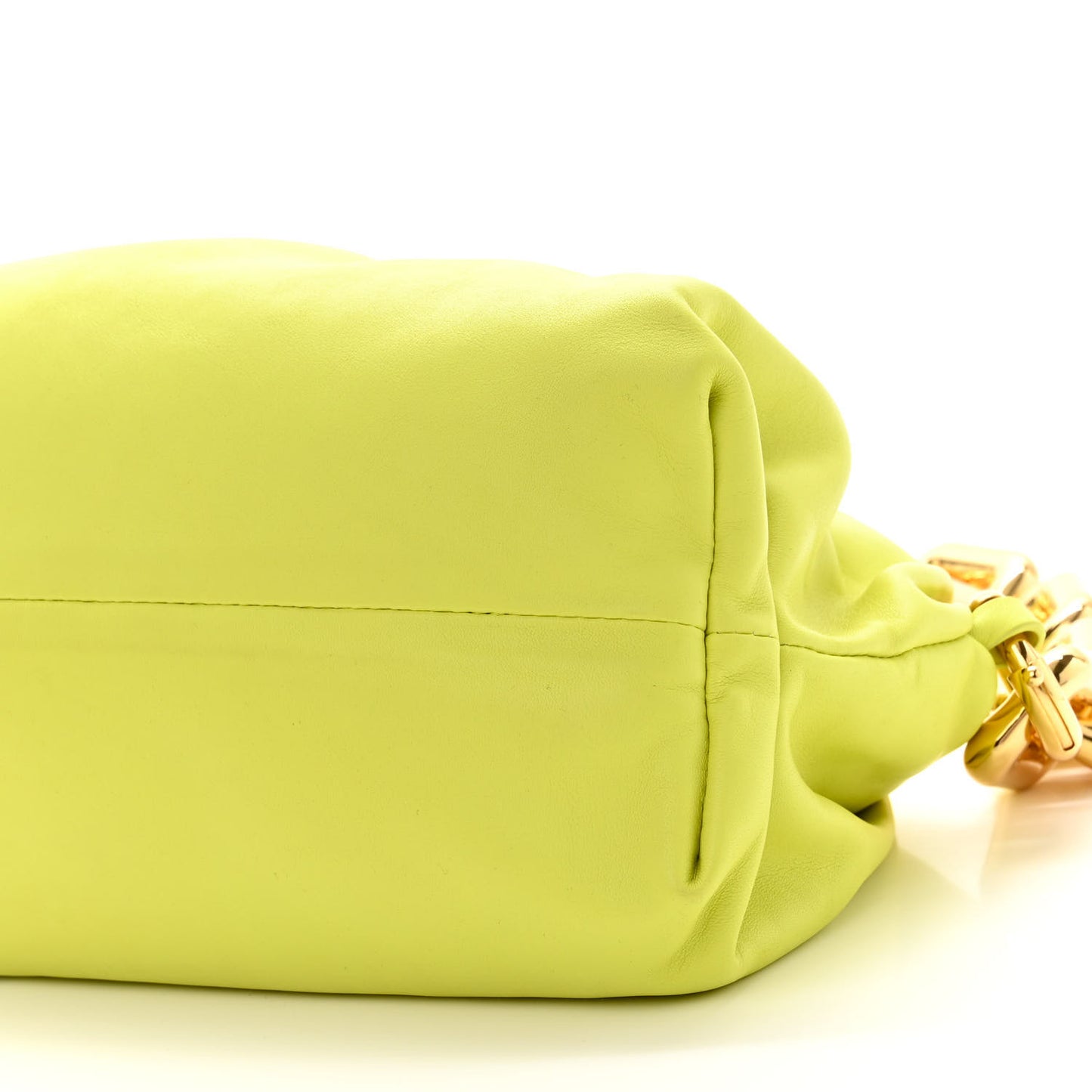 Calfskin The Pouch Chain Seagrass