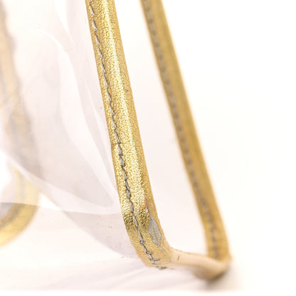 Chanel Vinyl Naked Tote Gold 12 of 14