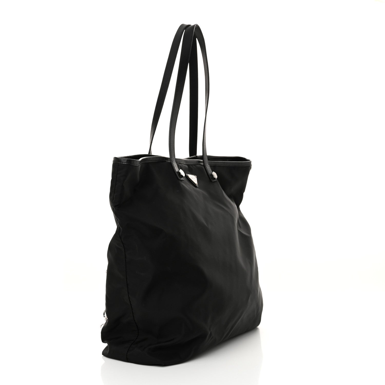 Prada Tessuto Nylon Robot Tote Black 3 of 11