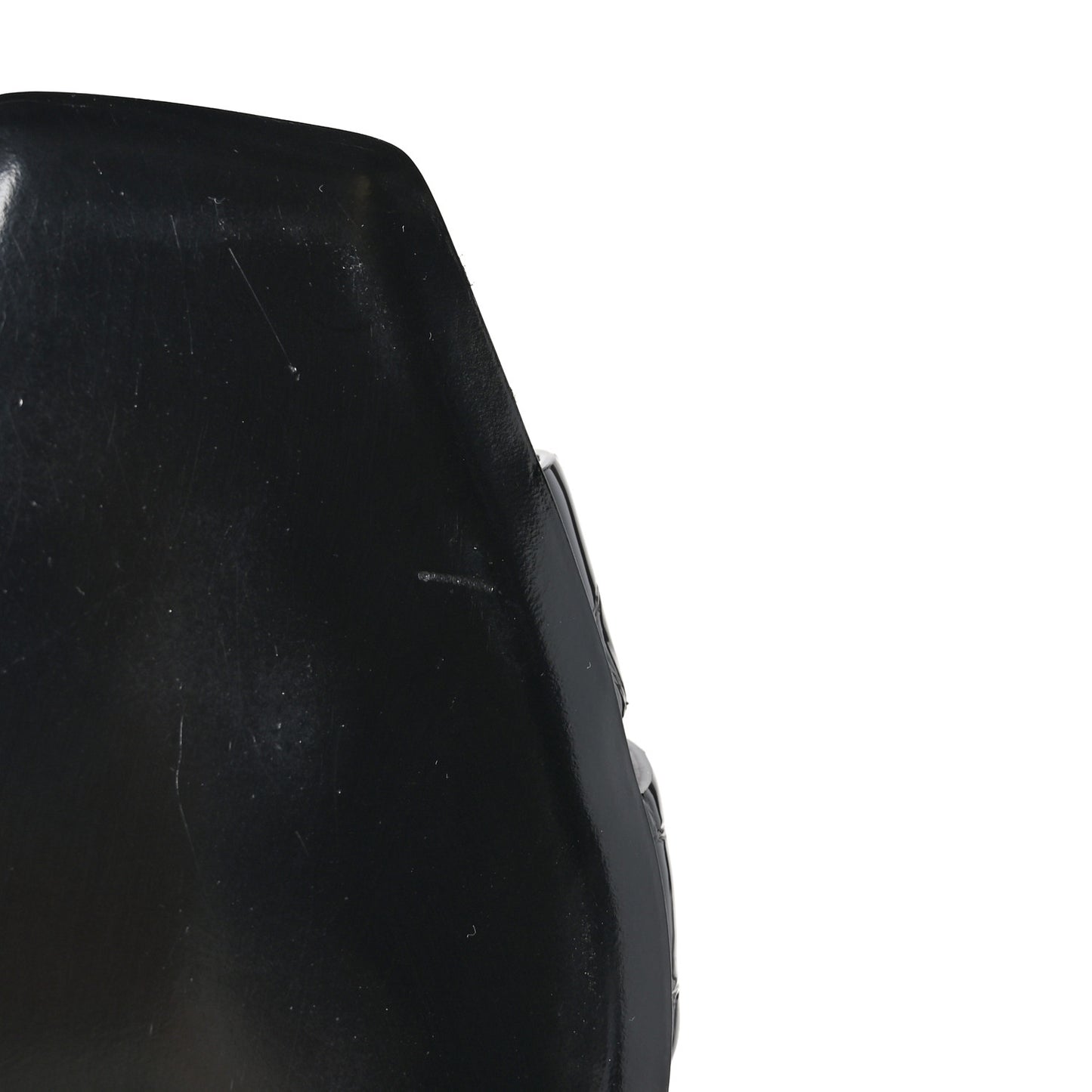 Patent Croc Embossed Tribute 05 Slide Sandals 38 Black