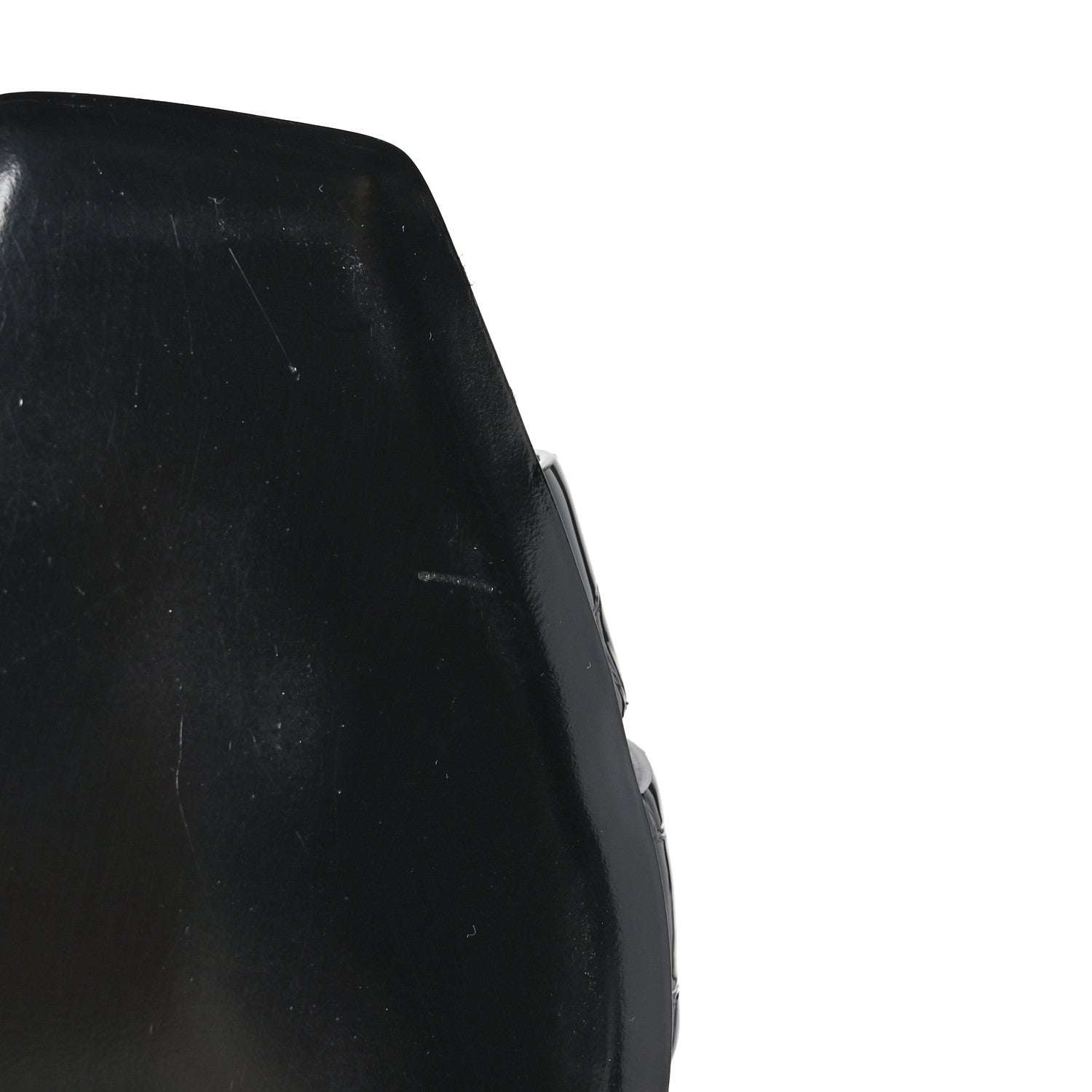 Saint Laurent Patent Croc Embossed Tribute 05 Slide Sandals 38 Black 9 of 10