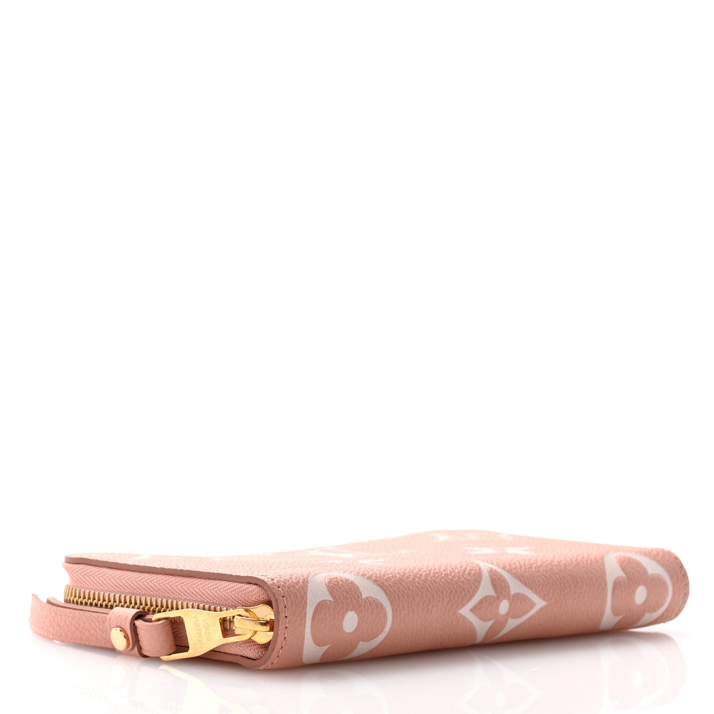 Empreinte Monogram Giant Zippy Wallet Rose Trianon Creme