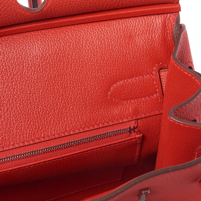 Hermes Togo Birkin 30 Geranium 17 of 32