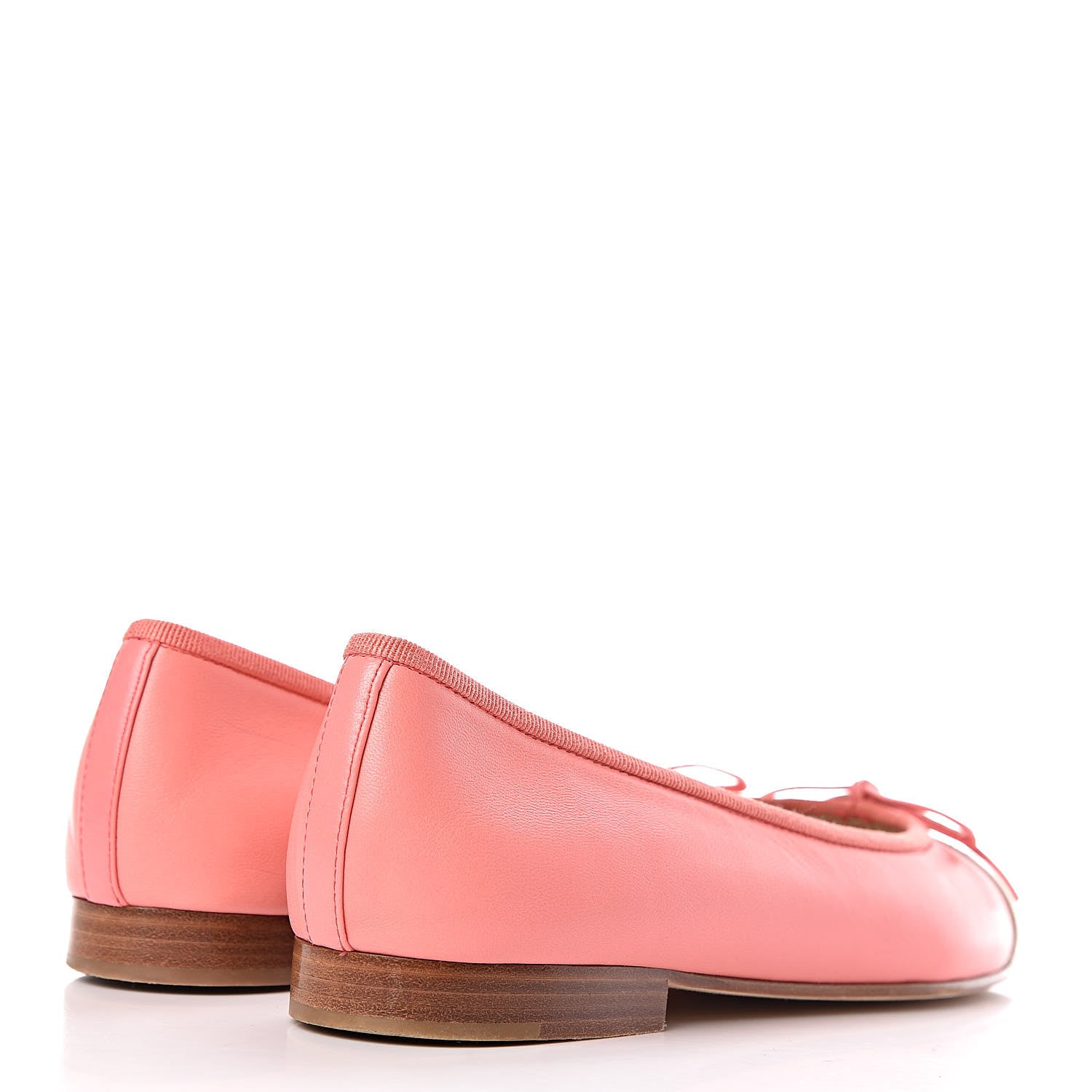 Chanel Calfskin Cap Toe Ballerina Flats 36 Pink 4 of 12