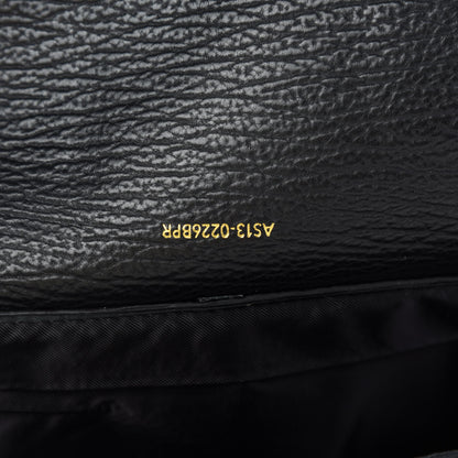 3.1 Phillip Lim Textured Calfskin Canvas Mini Floral Pashli Satchel Black Multicolor 7 of 12