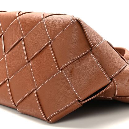 Loewe Soft Grained Calfskin Woven Basket Bag Tan 8 of 8