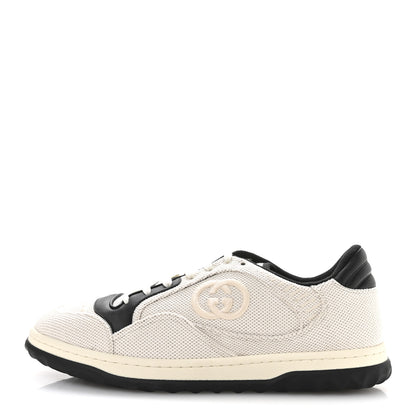 Gucci Canvas Calfskin Mens Mac80 Sneakers 11.5 Natural Black 1 of 9