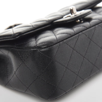 Chanel Caviar Quilted Mini Rectangular Flap Black 8 of 10