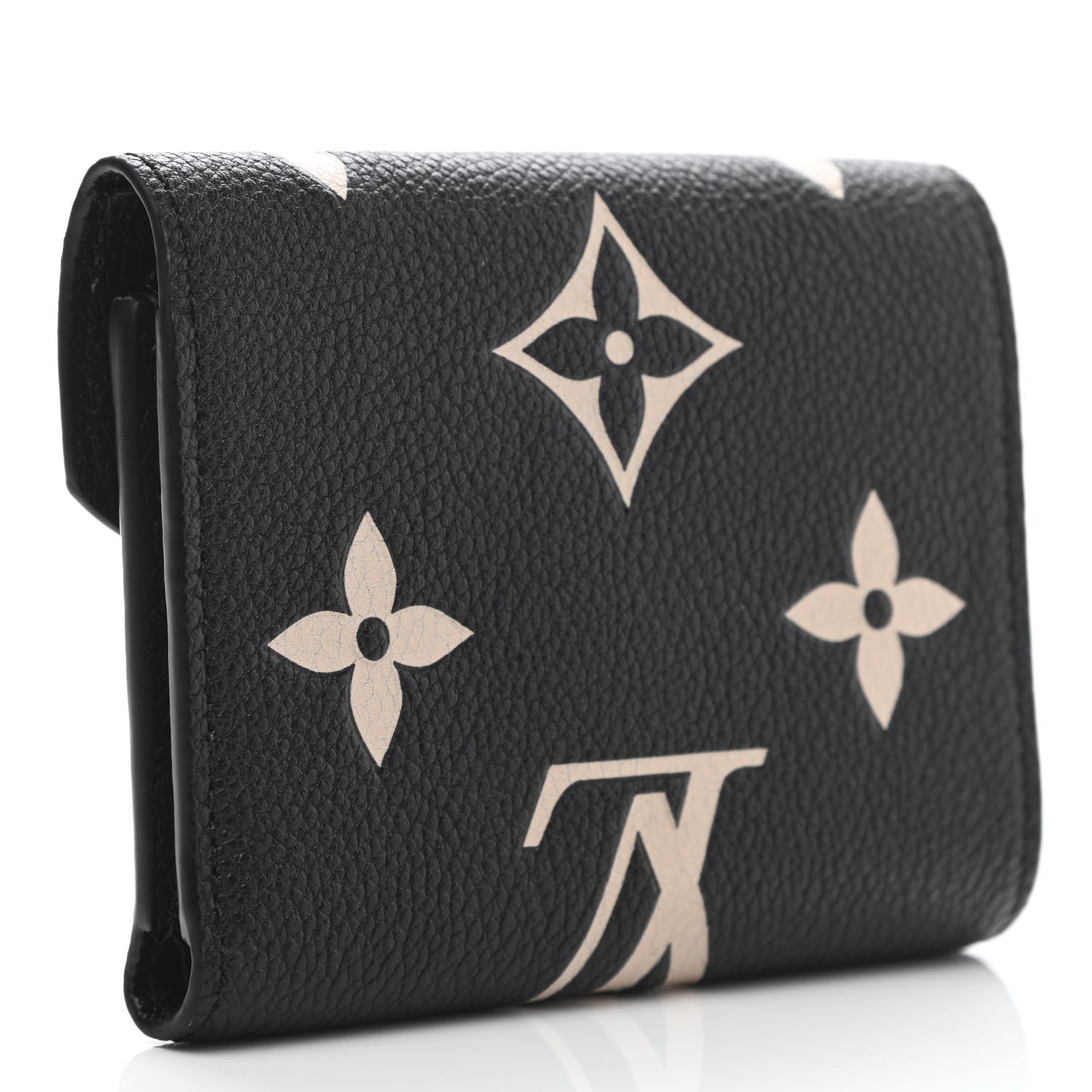 Empreinte Monogram Giant Victorine Wallet Black Beige