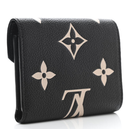 Louis Vuitton Empreinte Monogram Giant Victorine Wallet Black Beige 3 of 7
