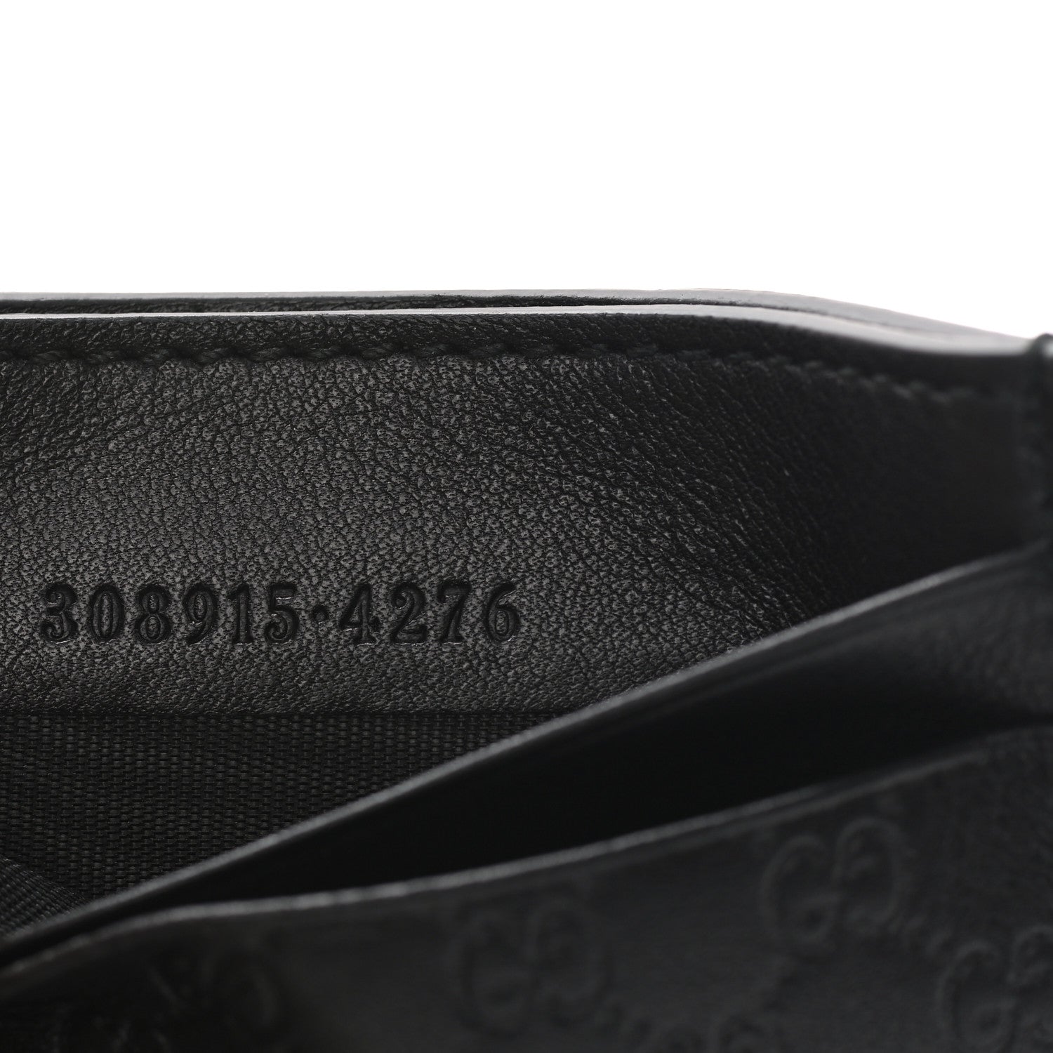 Gucci Microguccissima Card Holder Money Clip Black 6 of 6