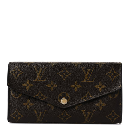 Louis Vuitton Monogram Sarah Wallet NM 1 of 9