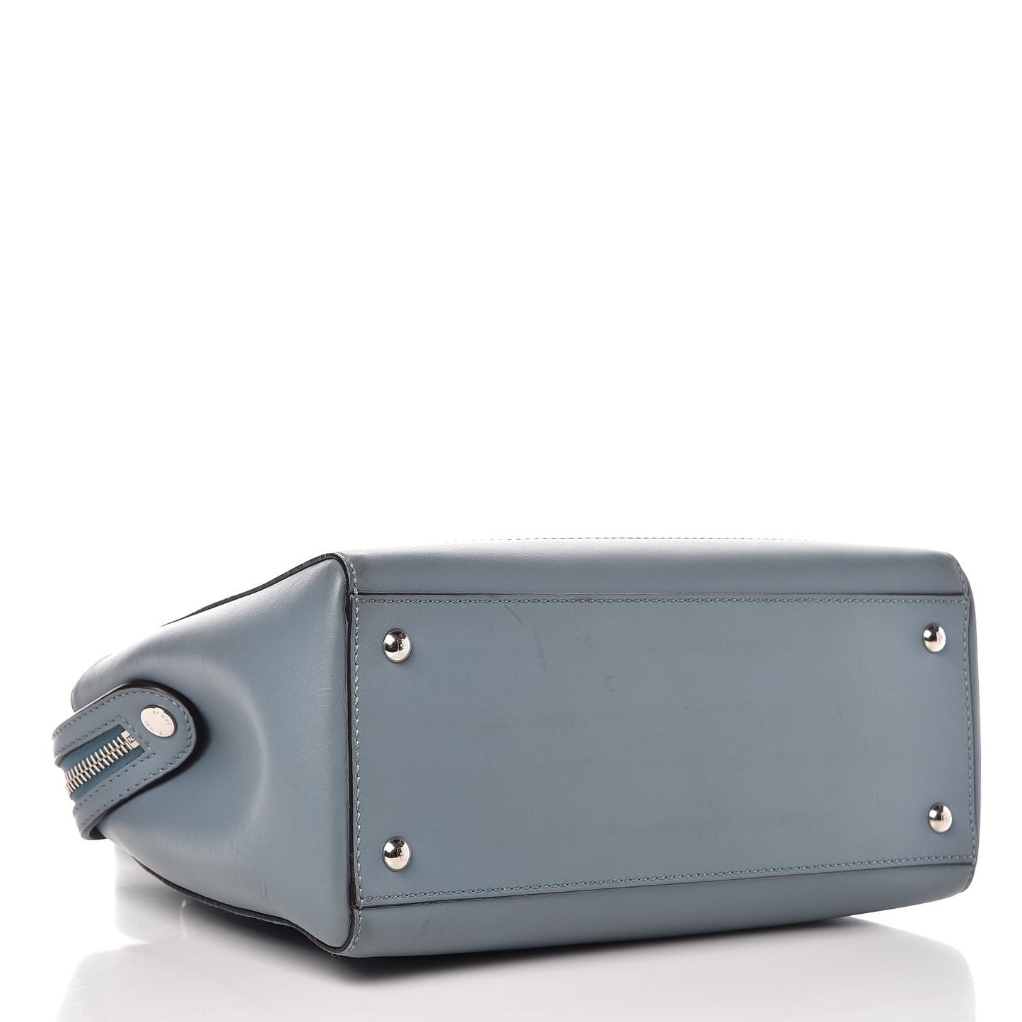 Vitello Baltico Dolce DotCom Satchel Riviera Blue Notte