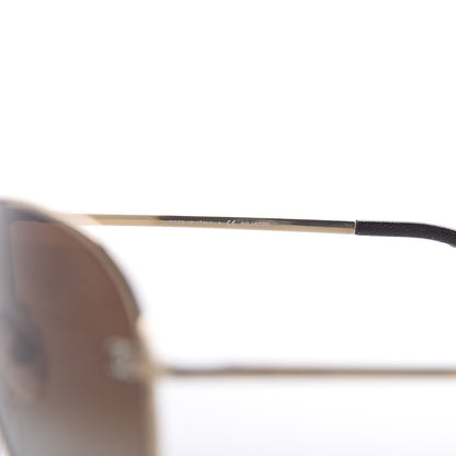 Chanel Aviator CC Sunglasses 4189-T-Q Gold 5 of 7