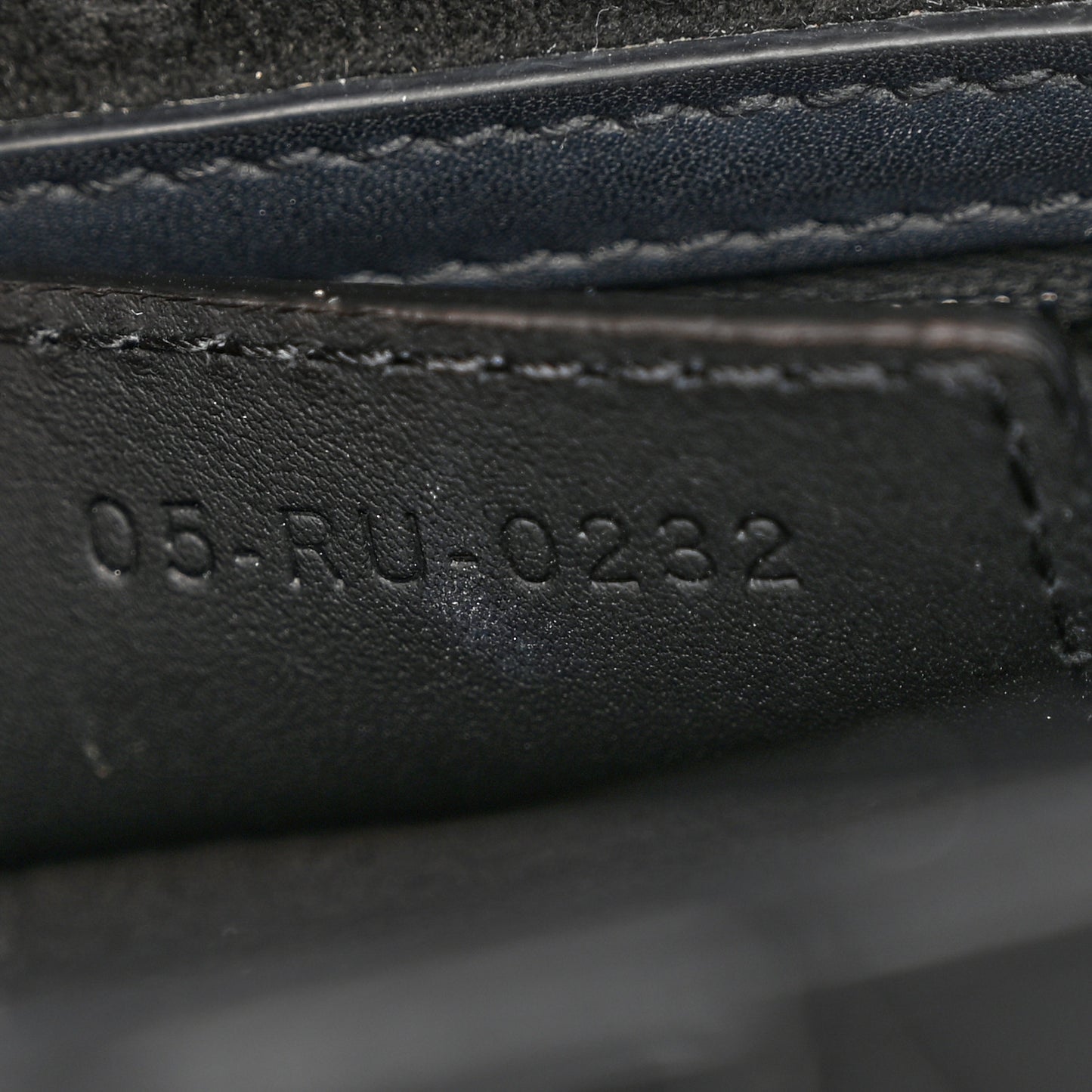 Ultra Matte Calfskin Saddle Bag Black