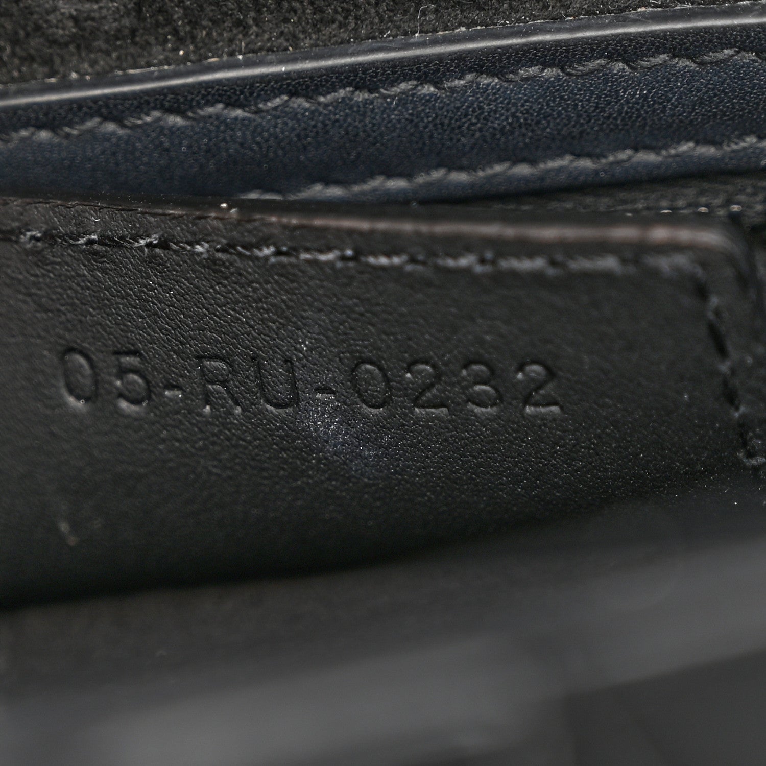 Christian Dior Ultra Matte Calfskin Saddle Bag Black 7 of 10
