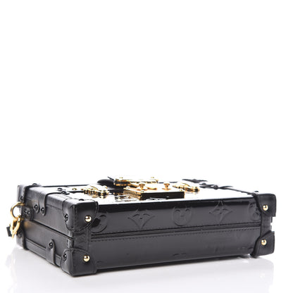 Louis Vuitton Vernis Petite Malle Black 4 of 9