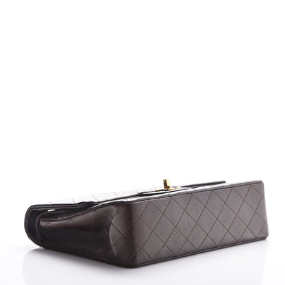 Chanel Lambskin Quilted Medium Double Flap Brown 5 of 9