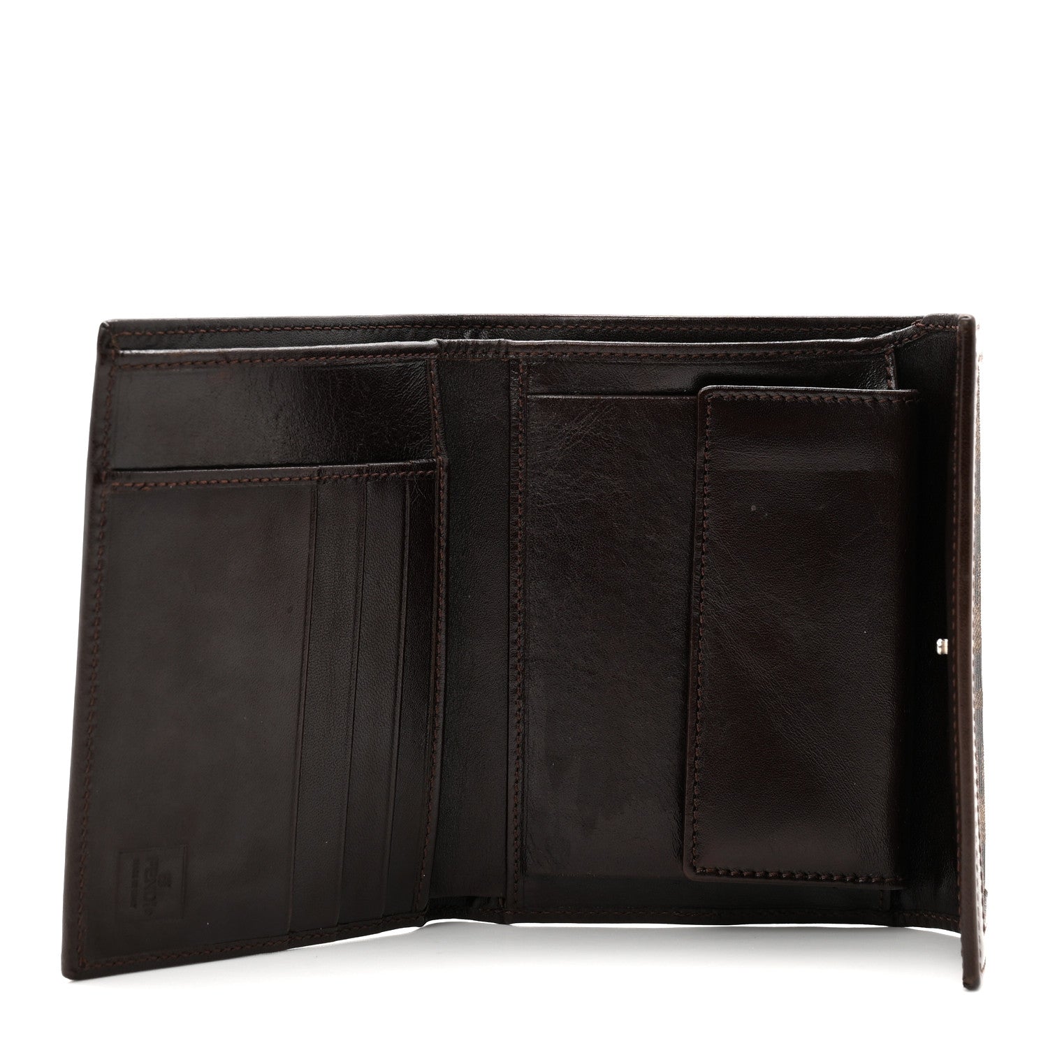 小物 FENDI Zucca pattern Compact wallet Y2K Fendi Zucca Compact Wallet Tobacco 1822622 – FASHIONPHILE
