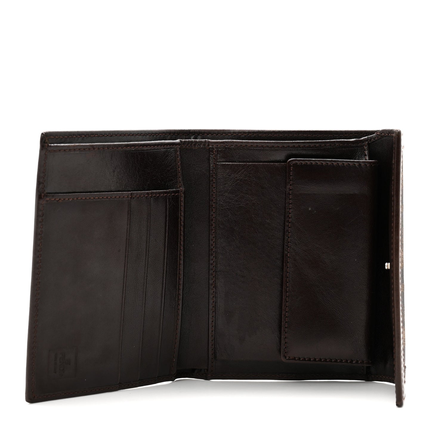 Zucca Compact Wallet Tobacco