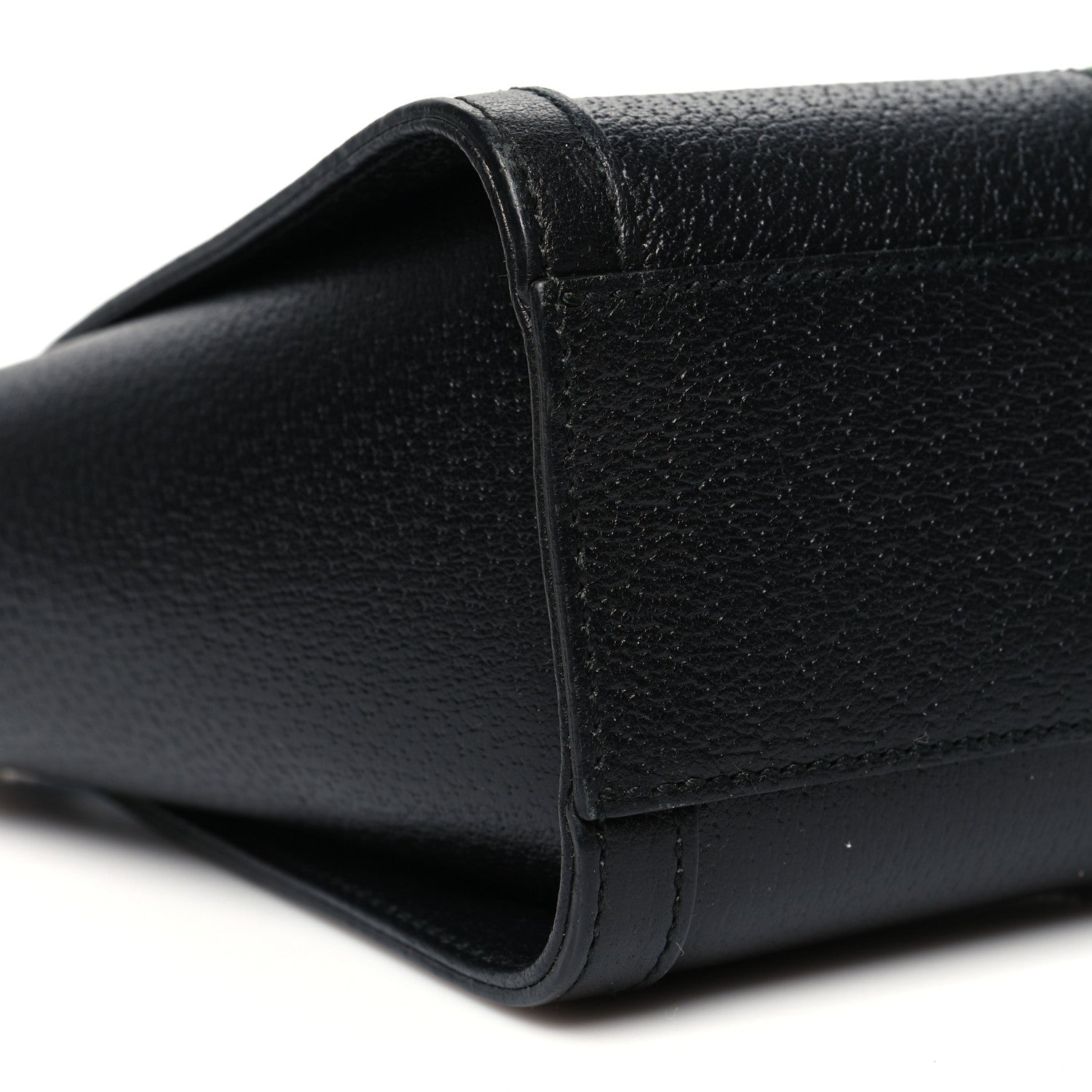 Gucci Textured Calfskin Web Small Ophidia Tote Bag Black 10 of 11