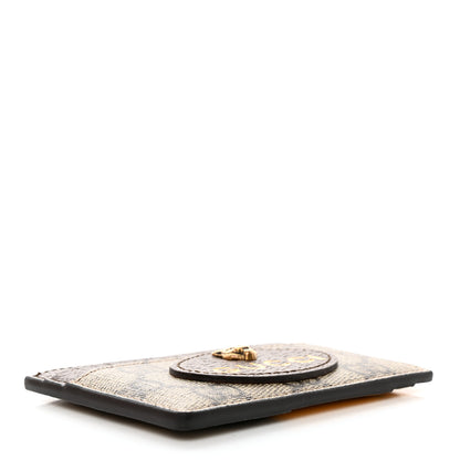 Gucci GG Supreme Monogram Neo Vintage Card Holder Beige Crop New Acero 4 of 6