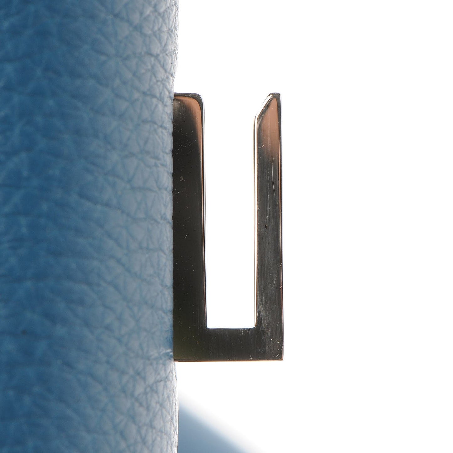Togo Birkin 35 Bleu de Galice